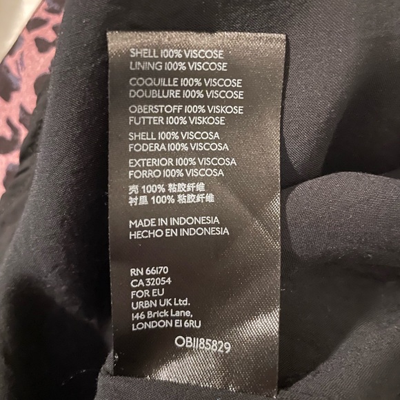 **HP** Maeve Anthropology Wynn Tunic Animal Print Color Block Dress - Picture 10 of 10